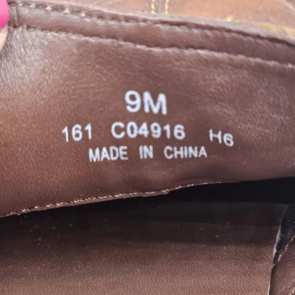 Cole Haan Shoes Mens Size‎ 9 Medium Brown Leather Slip On Loafers Comfort Casual